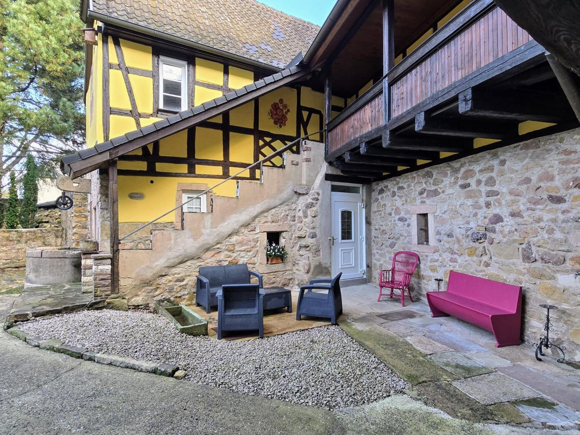 Studio Route Des Vins D 'Alsace Eichhoffen Exterior photo